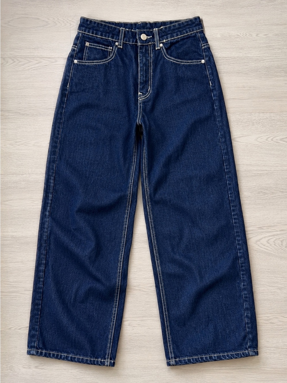 BDG Urban Outfitters Tapered Baggy Jeans Size 25 Dark Wash High Rise